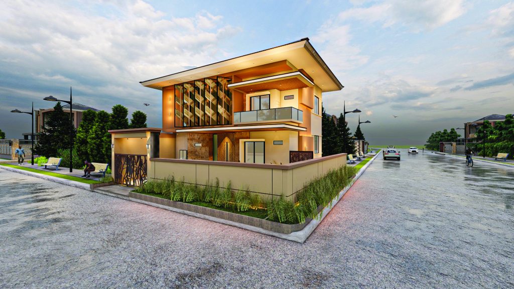 Desain Rumah 2 Lantai 16×18 m Hook – Bekasi